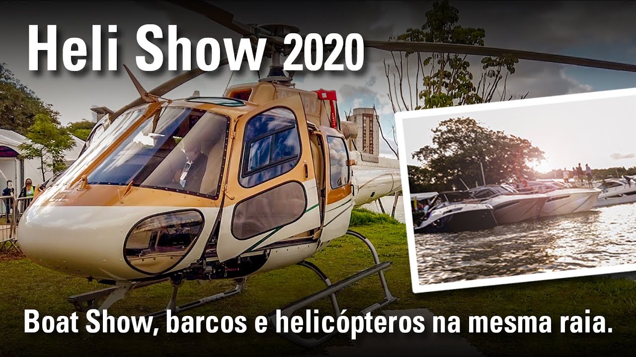 Heli e Boat Show 2020, barcos e helic&oacute;pteros na mesma raia # 132