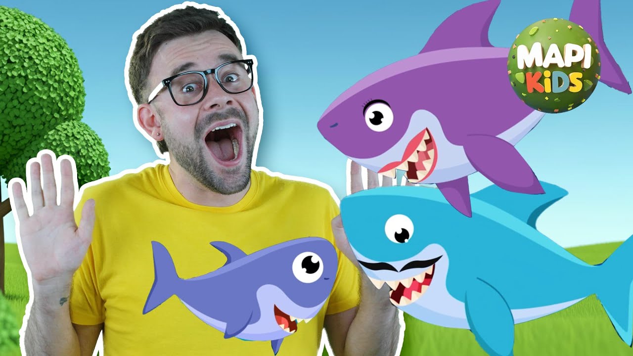 Tiburón Bebé En Español | Canciones infantiles y rimas infantiles | Mapi Kids