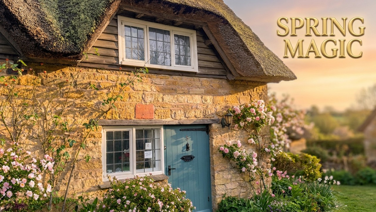 🇬🇧 Early Signs of Spring Magic in the English Countryside | Beautiful Village Walk in 4K