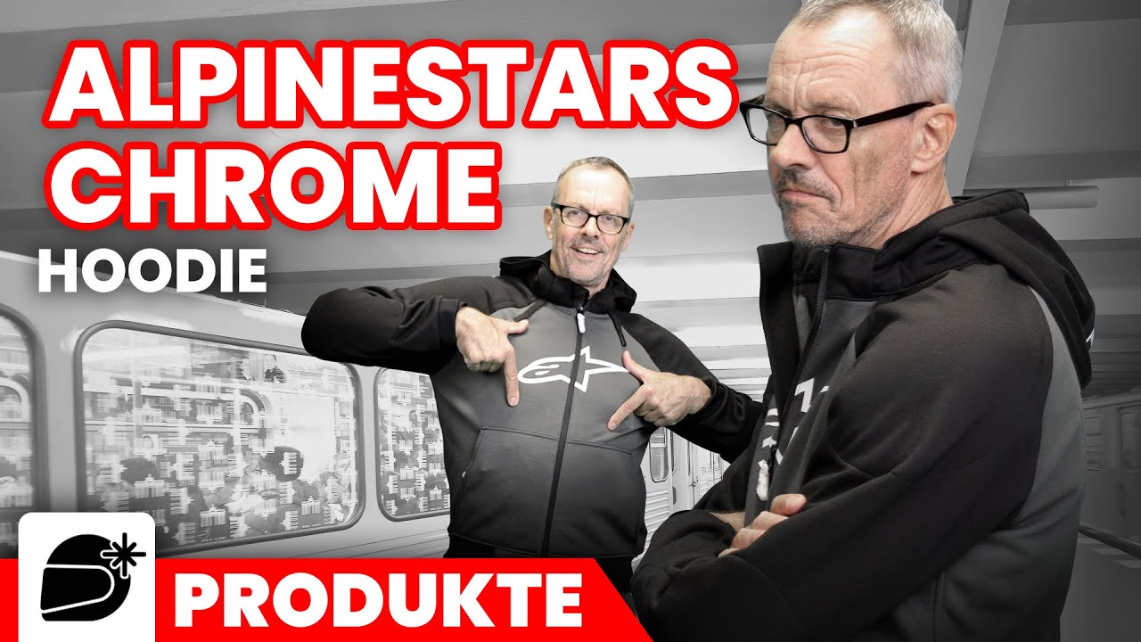 Alpinestars Motorrad-Hoodie - guter Kompromiss zwischen Sicherheit und Urban-Style