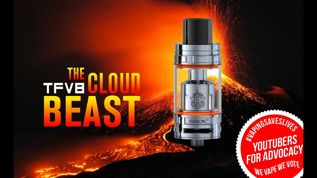 SMOK TFV8  + RBA Wicking Tutorial - The Vaping Bogan