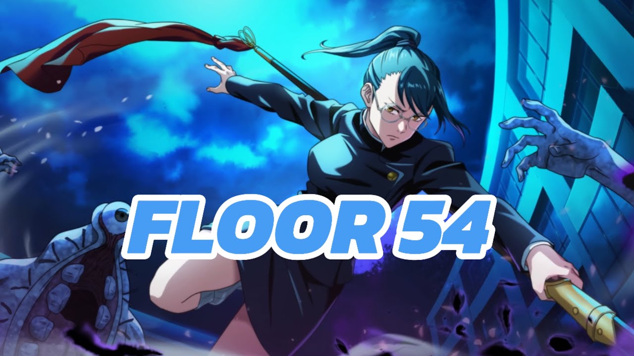 FLOOR 54 SR MAKI DE GOJO CLEAR (JUJUSTU KAISEN PHANTOM PARADE)