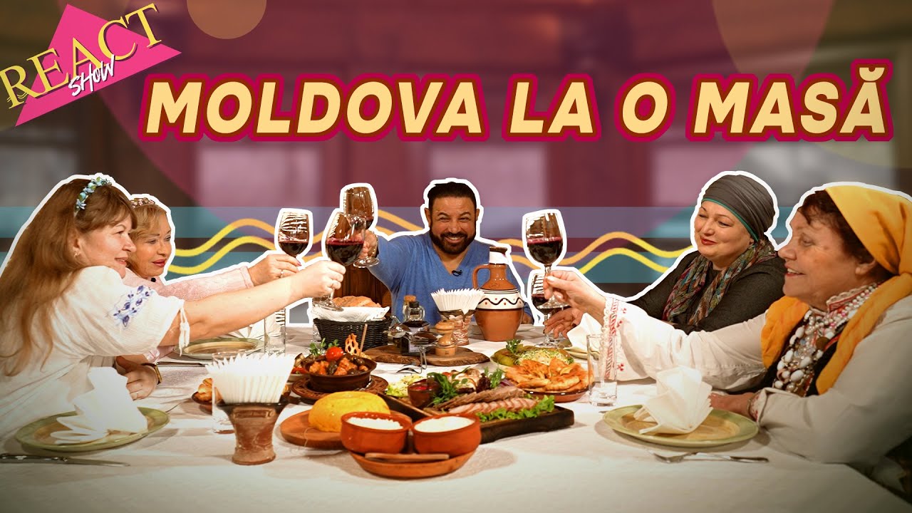ETNIILE DIN MOLDOVA s-au așezat la o masă! Ce au mâncat și despre ce au vorbit? / ReactShow