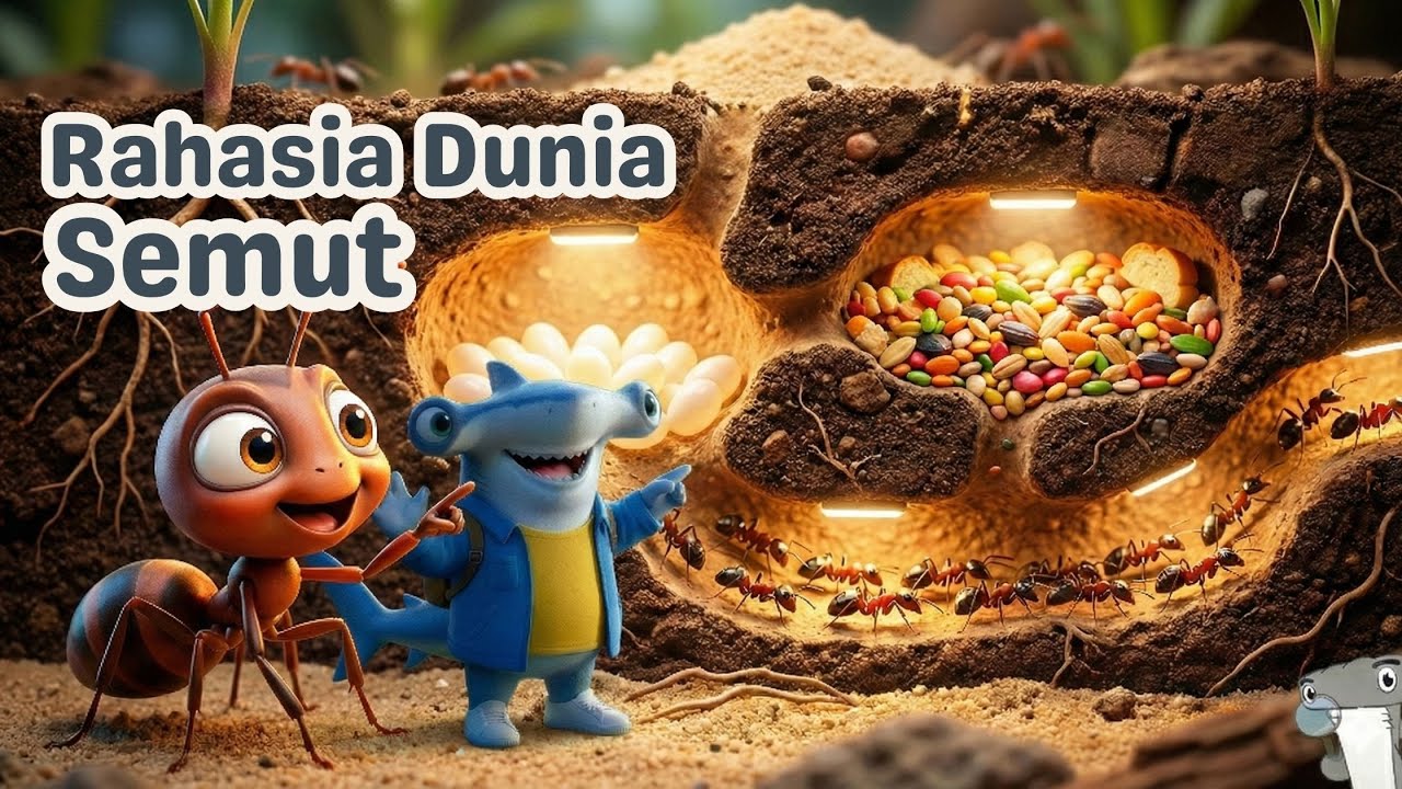 Rahasia Dunia Semut | Learning With Martelo Indonesia | Edukasi | martelo |  serangga (Insekta) |