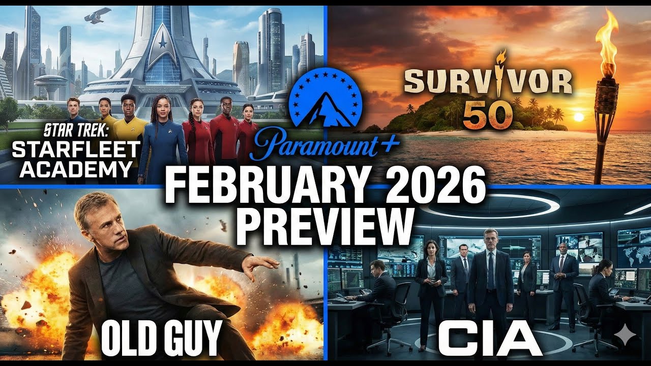 New on Paramount+ February 2026: Survivor 50, Old Guy & More!
