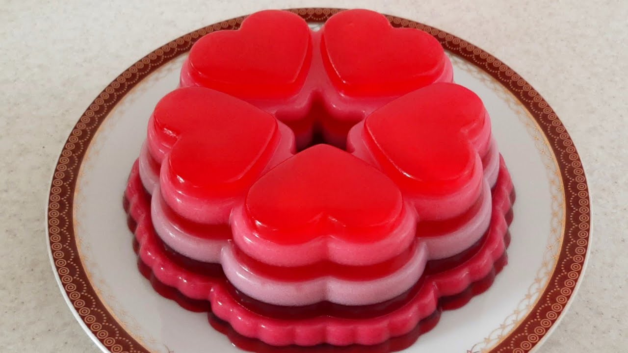 طرز تهیه ژله قالبی چند رنگ،آموزش ژله شیک و مجلسی ،Colored Mold Jelly