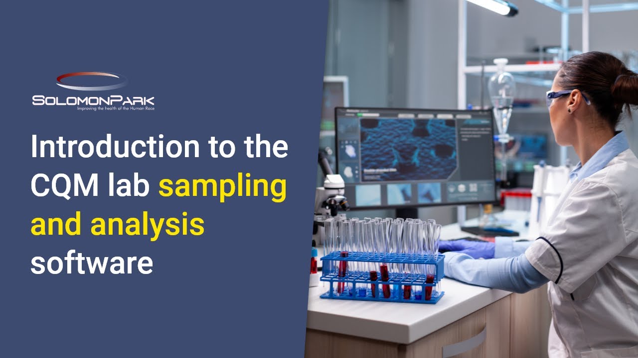 Introduction to the CQM Lab Sampling and Analysis Software