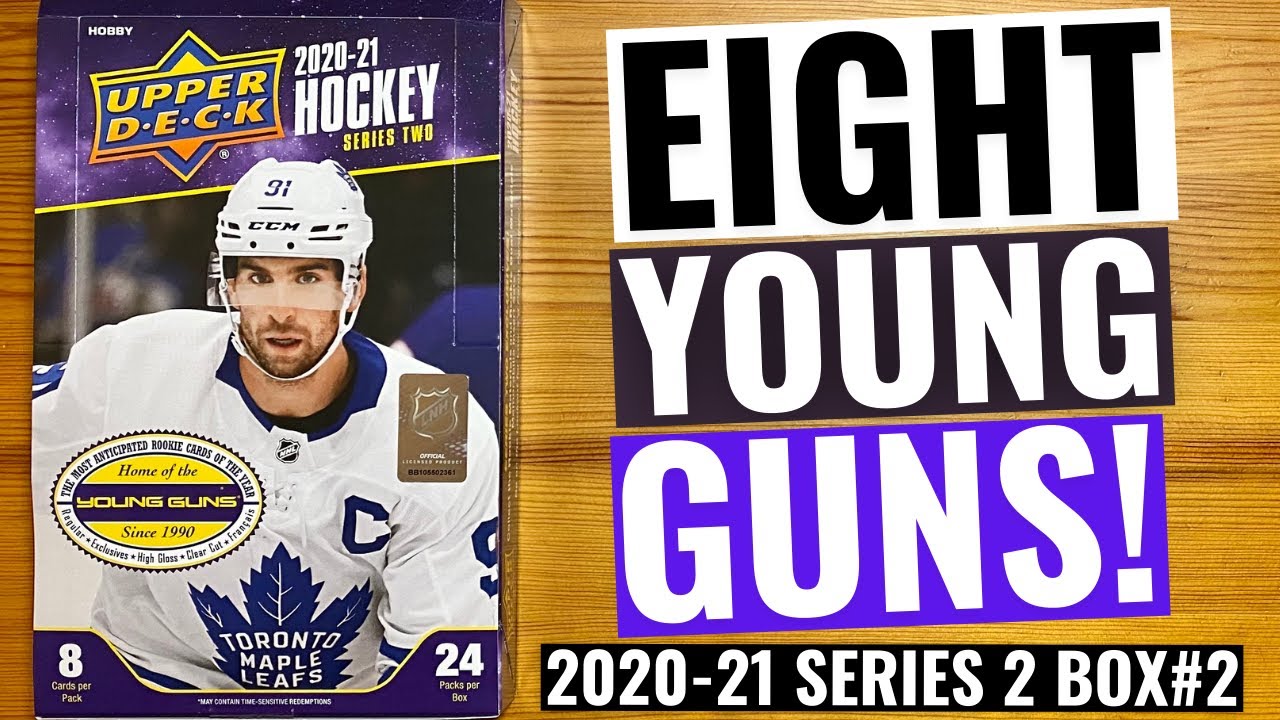 LOADED BOX! | 2020-21 UPPER DECK SERIES 2 HOCKEY HOBBY BOX BREAK