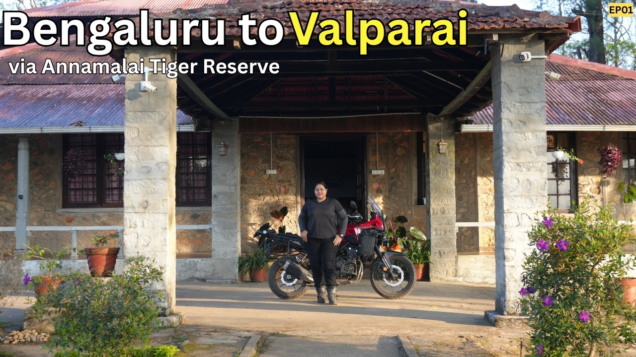 Bengaluru to Valparai via Annamalai Tiger Reserve in Honda NX500|Kerala Series|EP01