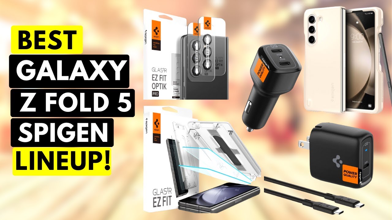 Best Samsung Galaxy Z Fold 5 Spigen Lineup / Accessories!🔥🔥✅