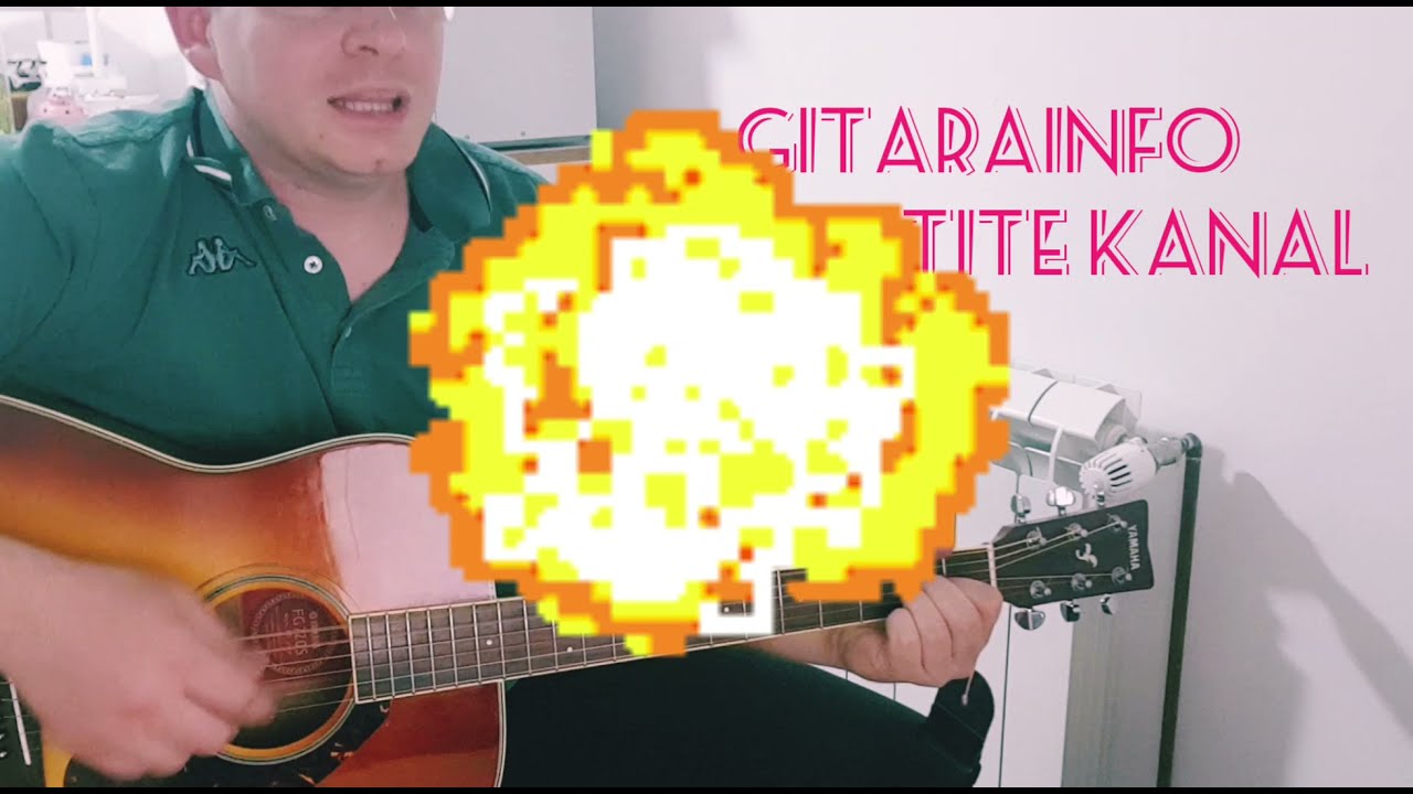 gitara ja sam se lozio na tebe  cover/kover na gitari akordi tekst lekcija