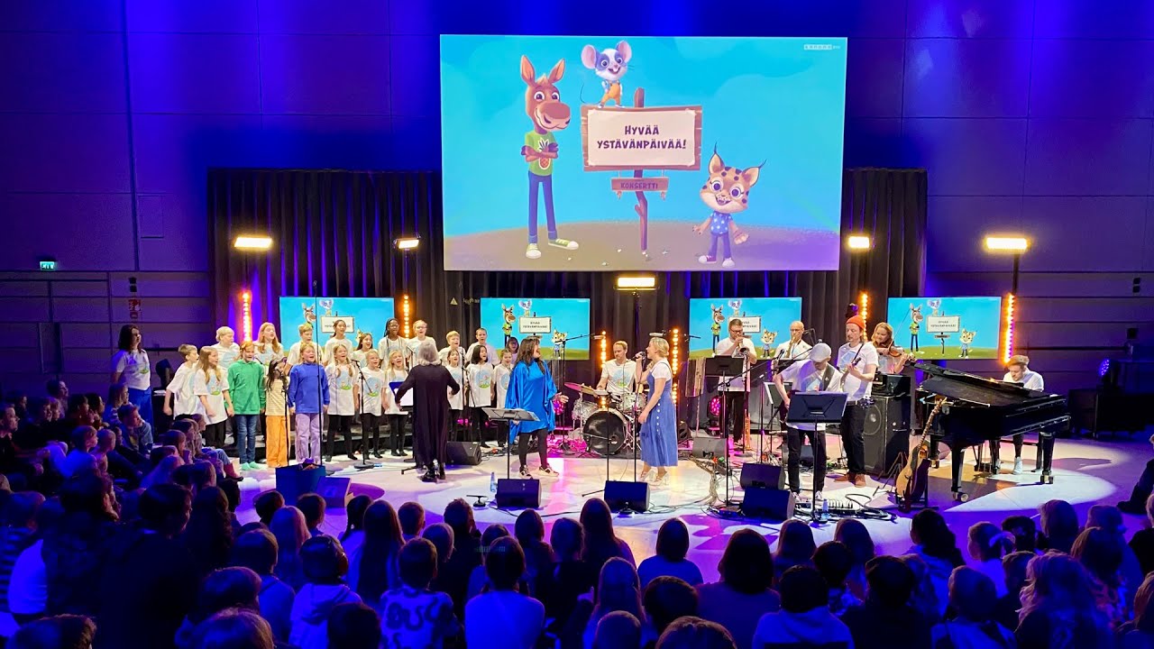 Ystävien konsertti 2024 – Ystävien lukukirjan laulut