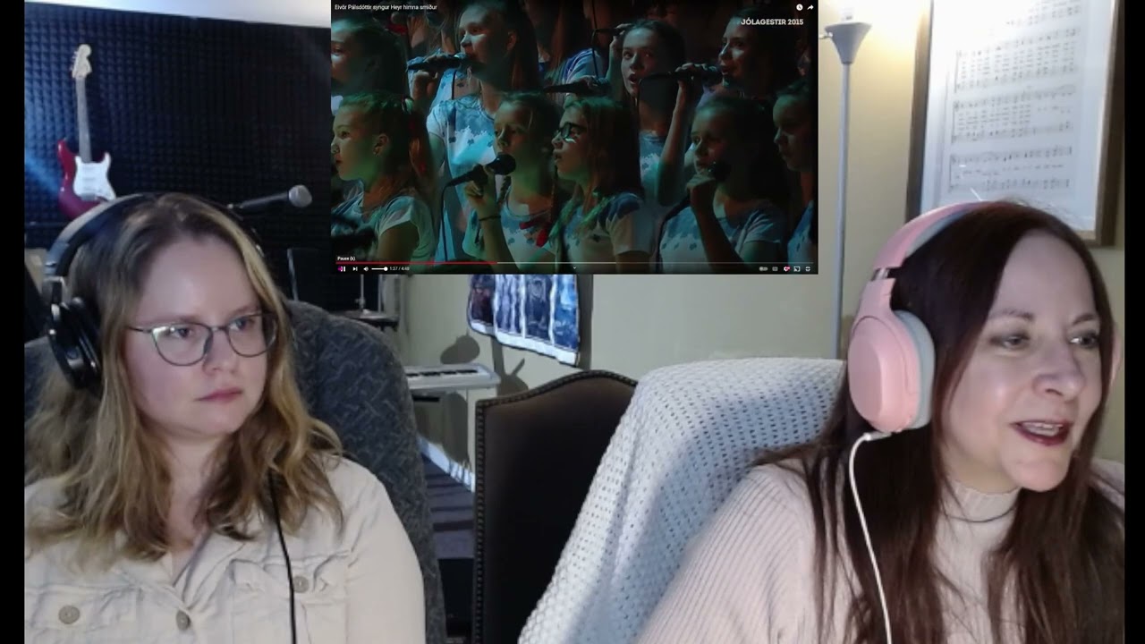 Eivör Pálsdóttir syngur Heyr himna smiður  - Our Reaction Suesueandthewolfman