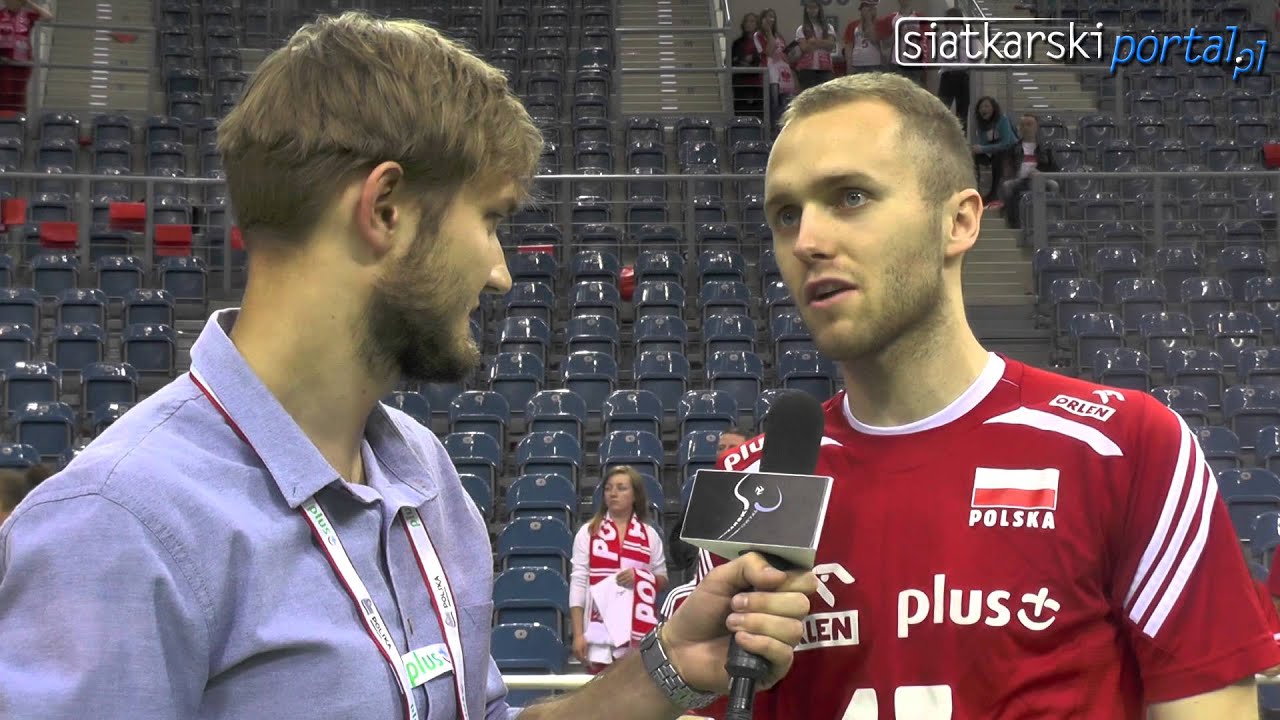 Paweł Zatorski po meczu Polska - Brazylia w Kraków Arenie, HD