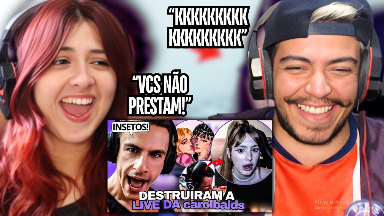 SUPER XANDÃO FICOU SEM GRAÇA COM SEU CHAT NA LIVE DA carolbalds ‬ | FOI DESCREDIBILIZADO | REACT