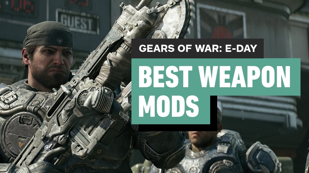 Gears of War: E-Day - Best Weapon Mods (And Where to Find Them)