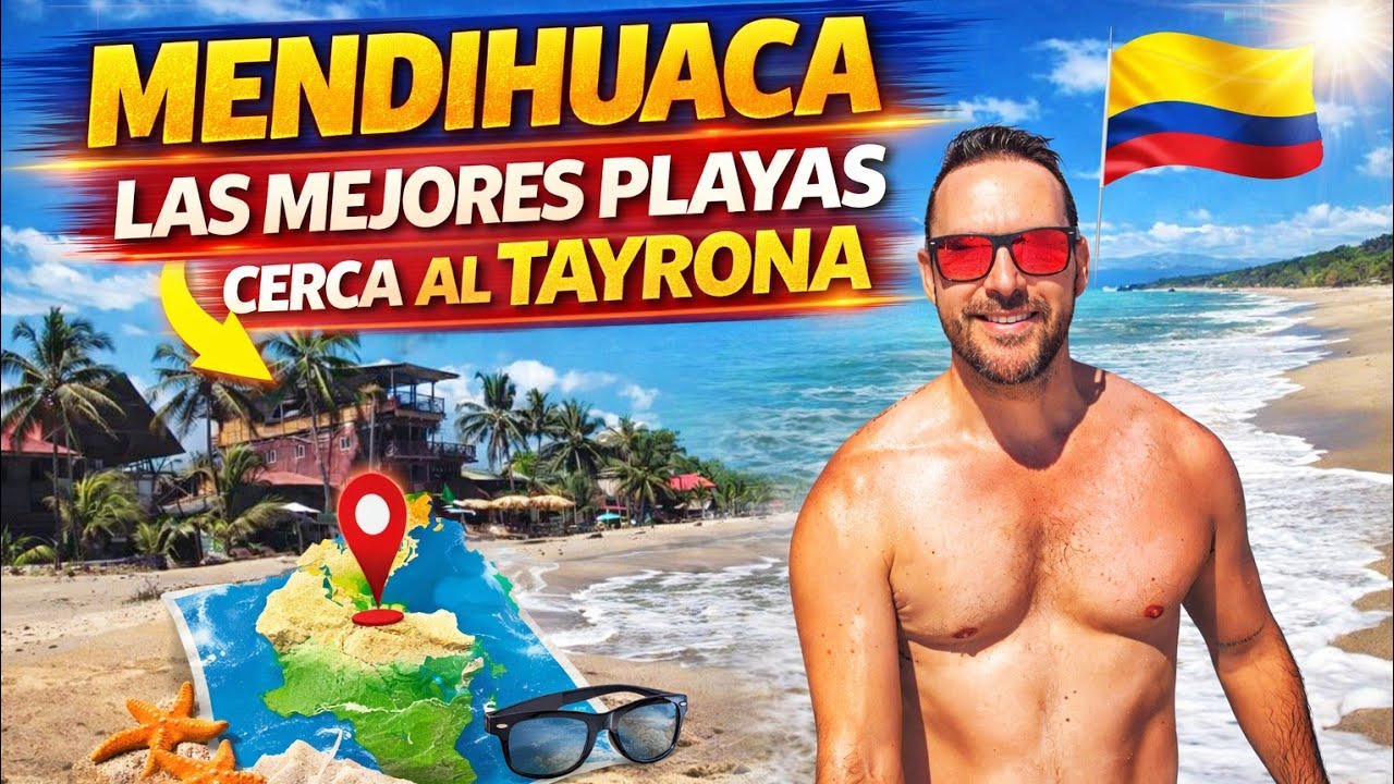 🇨🇴 Las mejores playas cerca del Tayrona Colombia BARATO 😱🔥 Mendihuaca Santa Marta Guía completa