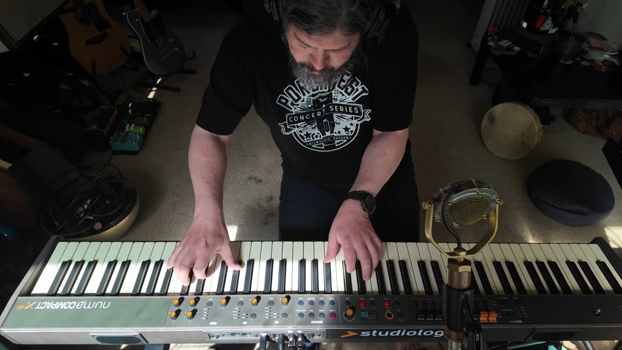 Got a new keyboard! Studiologic Numa Compact X SE | Improvisation with the German Grand piano