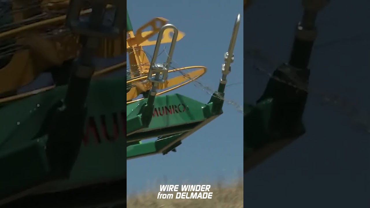 Munro Wire Winder - Easily remove existing fence lines without strain or danger