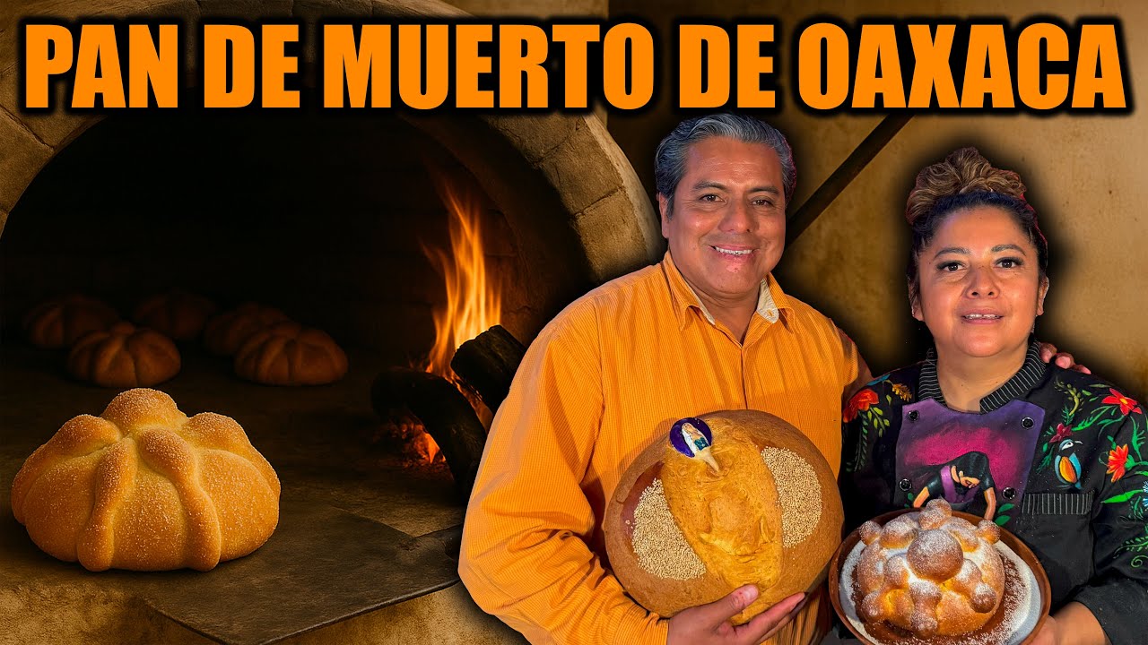 PAN de MUERTO Tradicional de OAXACA 💀🌼 | Receta y Significado