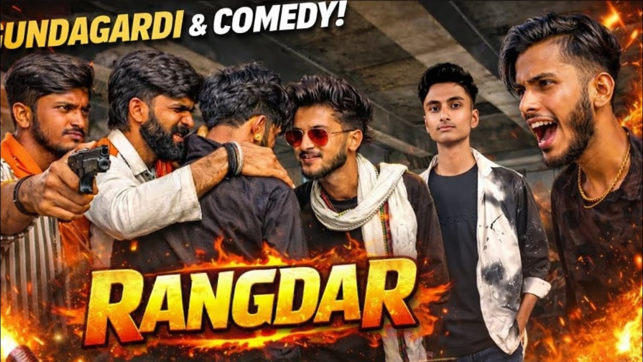 Rangdar full on video 💀 रंगदार | Aryan kelvin funny comedy 😈 | bw comedy 07 || #comedy #funny #video