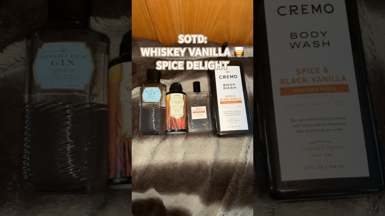 SOTD: WHISKEY 🥃 VANILLA SPICE DELIGHT. 