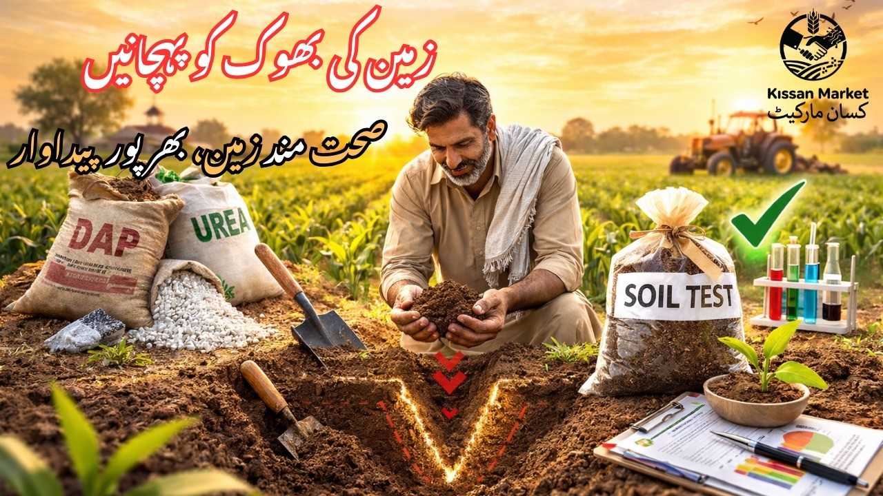 👉 زمین کی اصل ضرورت جانیں  مٹی کا ٹیسٹ کروائیں، کھاد اور پیسہ بچائیں!  #smartfarming #testofsoil