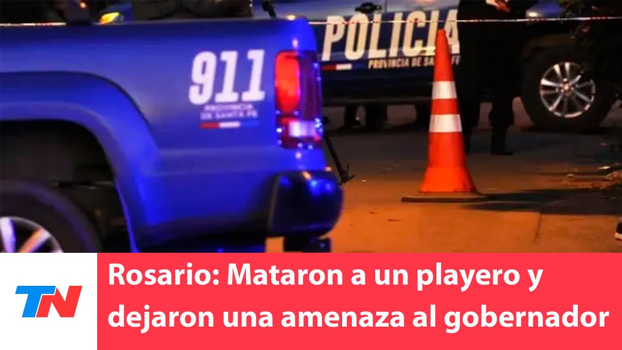 Rosario: mataron al playero de una estación de servicio y dejaron una nota de amenaza al gobernador