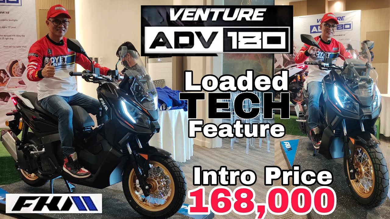 Grabe andito na lahat ! Lakas ng Power ! 2024  FKM VENTURE ADV 180  -  loaded To Intro Price :168k