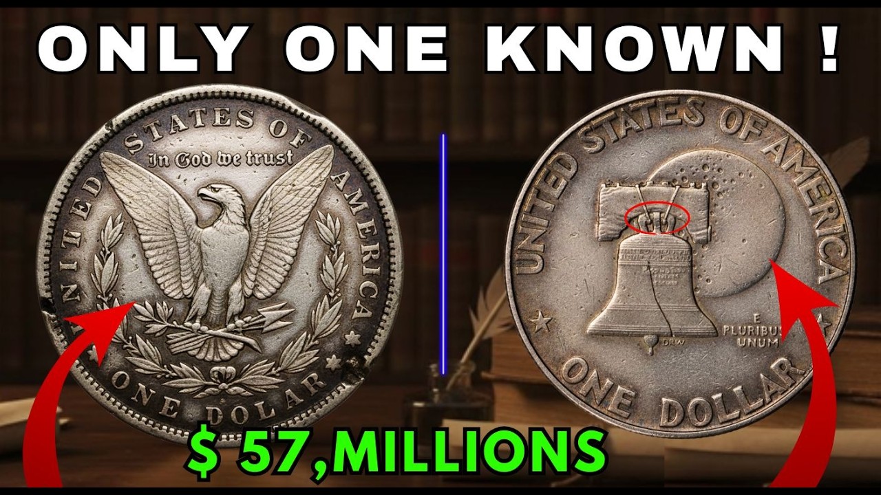 TOP Morgan Dollar vs Eisenhower Bicentennial Dollar | These $1 Coins Could Be Worth Millions!