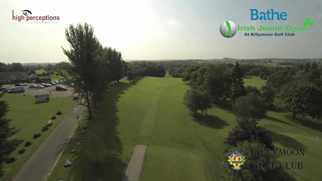 Killymoon Golf Club Aerial Flyover  - Irish Junior Open 2015
