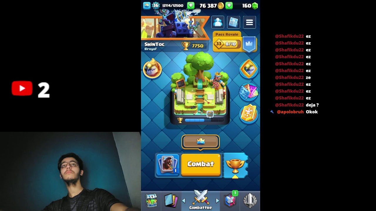 CLASH ROYALE//MEILLEUR JOUEUR #1// AJOUTE MOI POUR 1V1// je cherches des modérateurs !!!!!!!!!!!