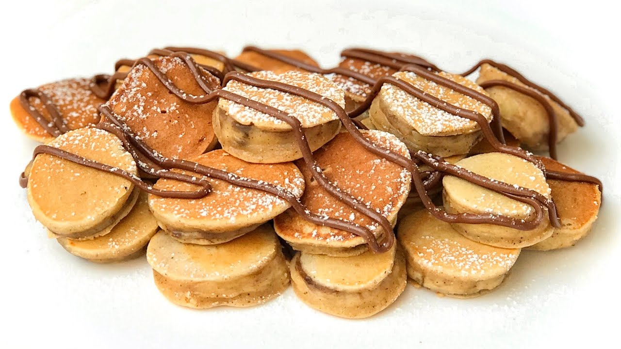 Mini Banana Pancake Bites