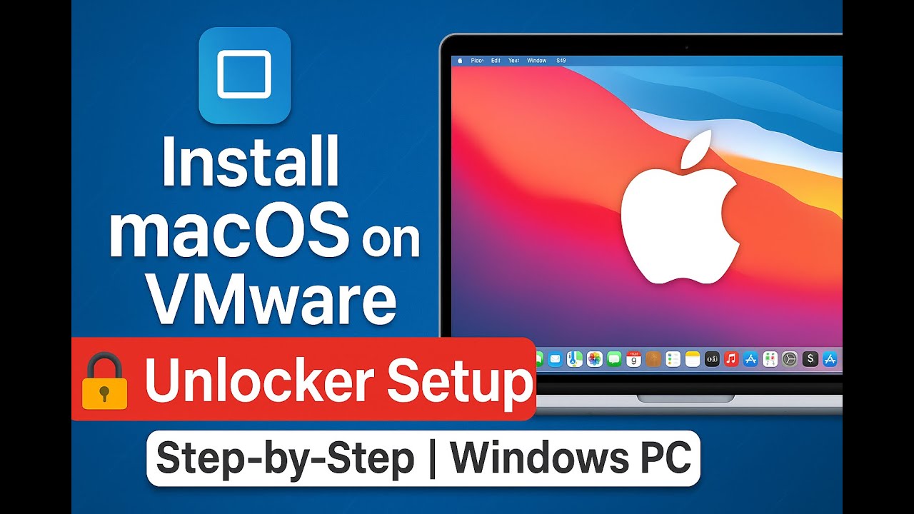 How to Install macOS on VMware 🖥️ | Unlocker Setup Guide for Windows PC