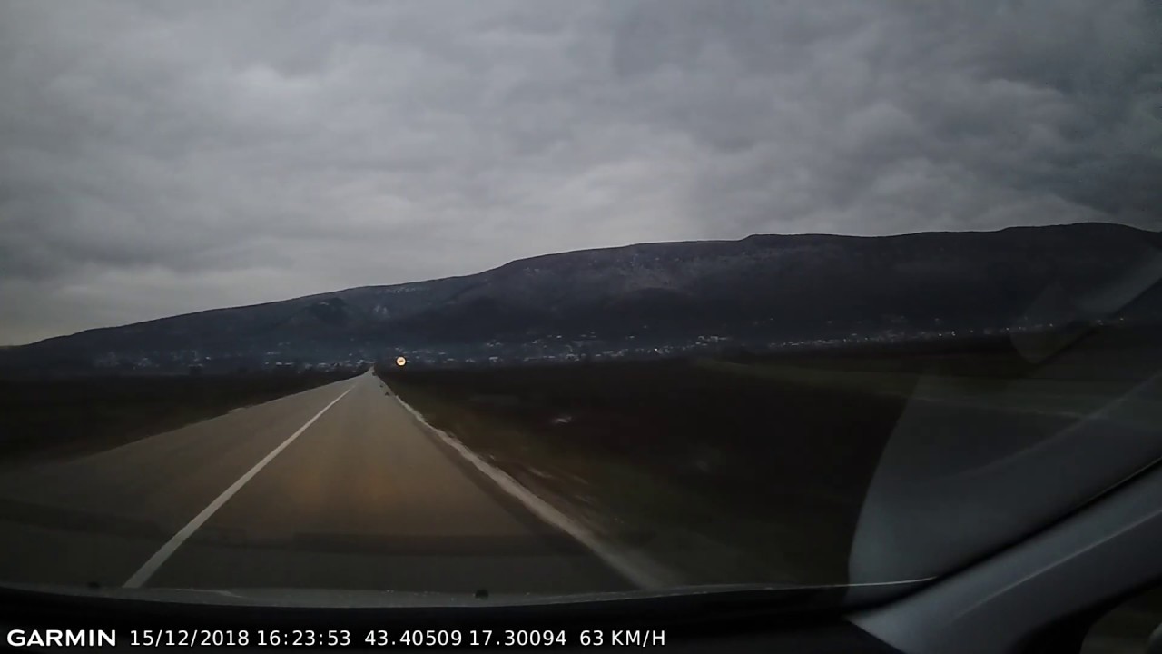 DRIVE #423: Drinovci-Sovići-Grude (Bosnia and Herzegovina) (timelapse 4x) *Read Description*