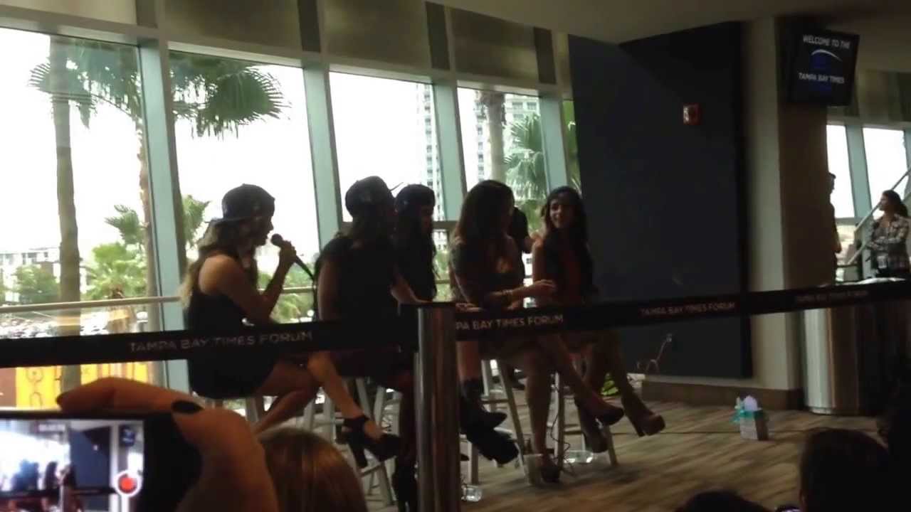 Fifth Harmony - Q&A (Neon Lights Tour - Tampa)