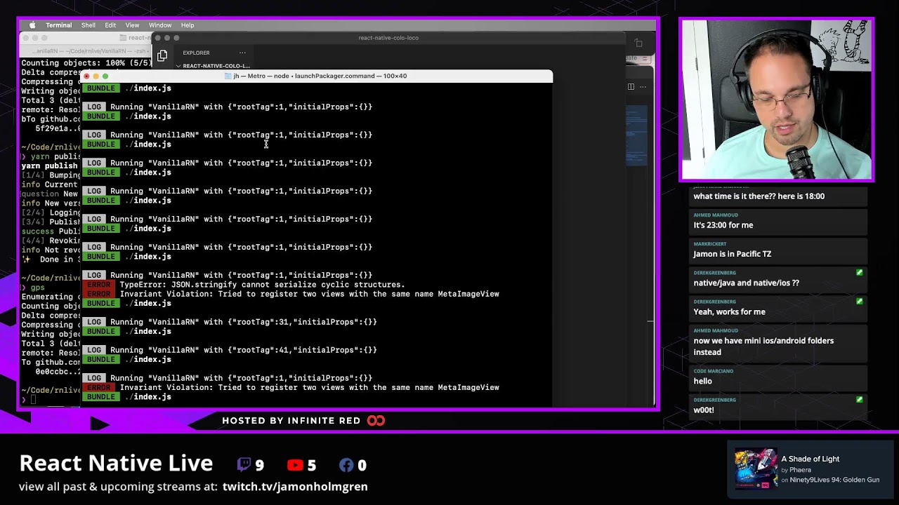 Hacking on React Native Colo Loco - React Native Live with Jamon