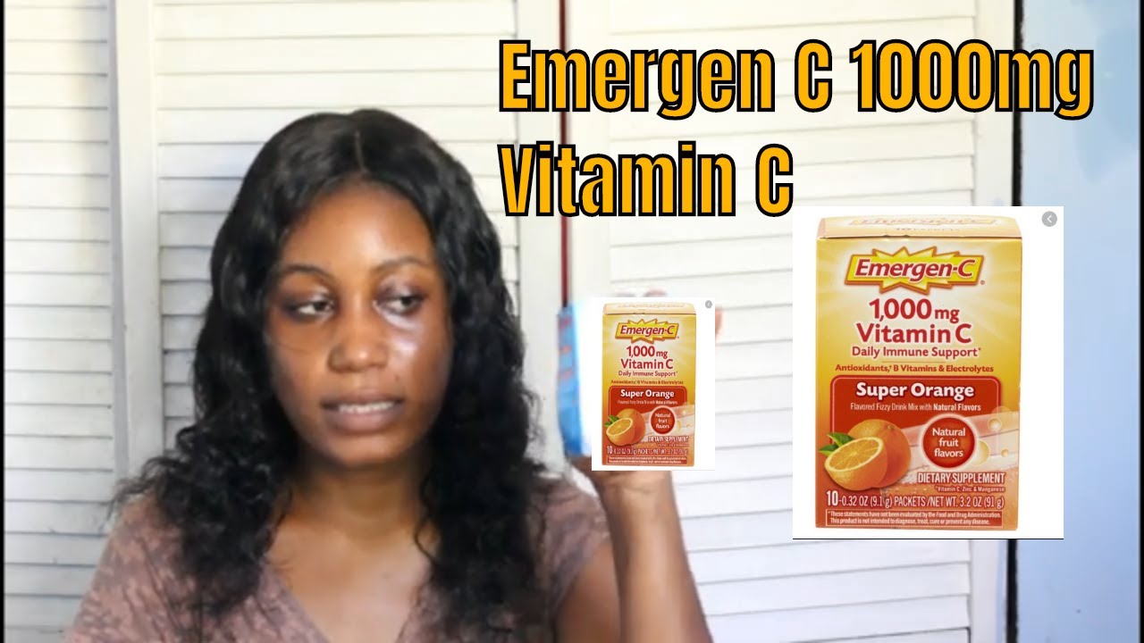 #VITAMINC    EMERGEN C 1000mg Vitamin C Review #emergenC #IMMUNESYSTEM