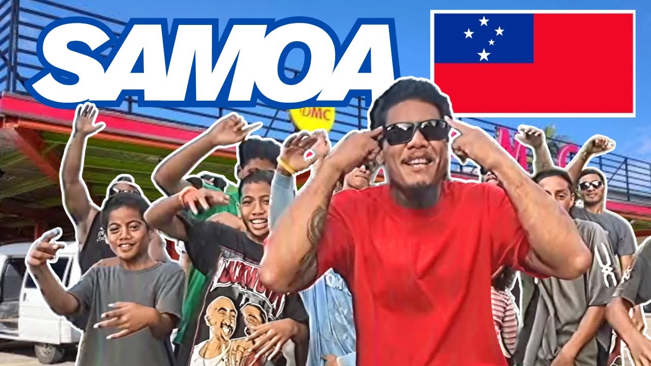 Samoan hip hop & DMC burger #samoa #polytube #oskk #dmcsamoa #samoatravel #samoanfood