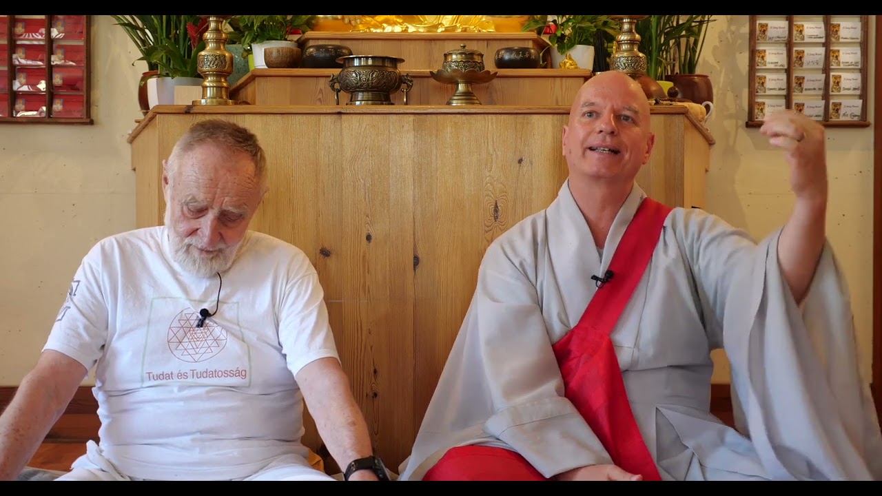 2023 08 13 Erdeti Fény Zen Templom - Dr. Daubner Béla és Csong An Szunim (2/2)