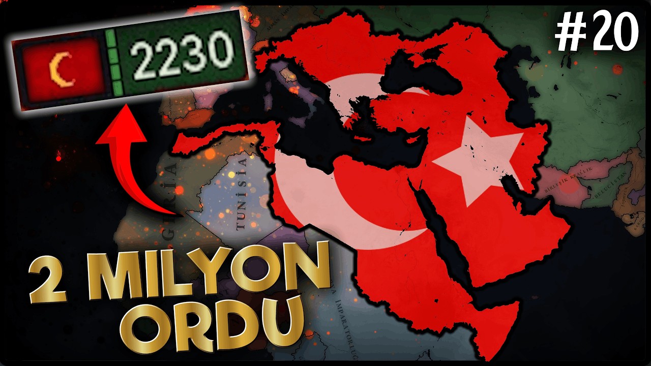2 MİLYON ORDU! | AGE OF HISTORY 3 | 1.DÜNYA SAVAŞI OSMANLI - #20