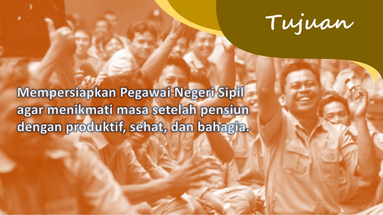 MASA PERSIAPAN PENSIUN