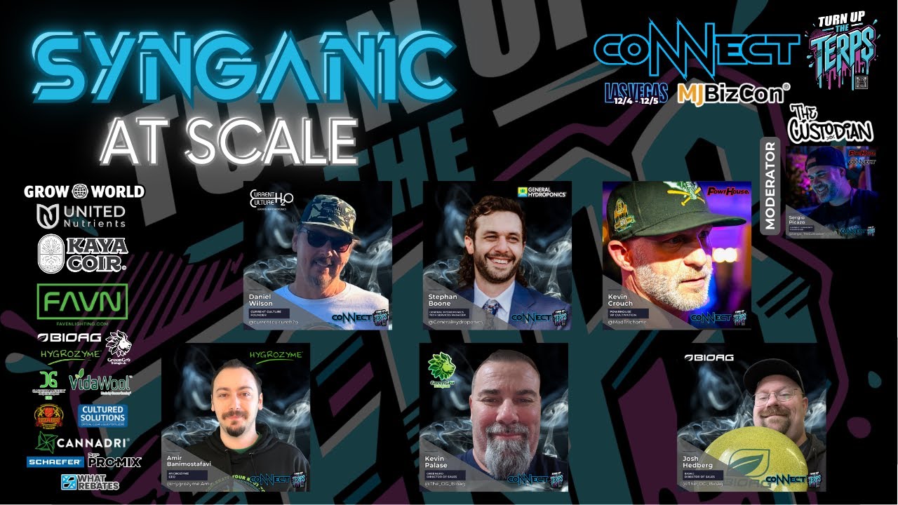 SYNGANIC AT SCALE: Synthetic Nutrients + Organics  | CoNNect Community Panel @ MjBizCon 2024