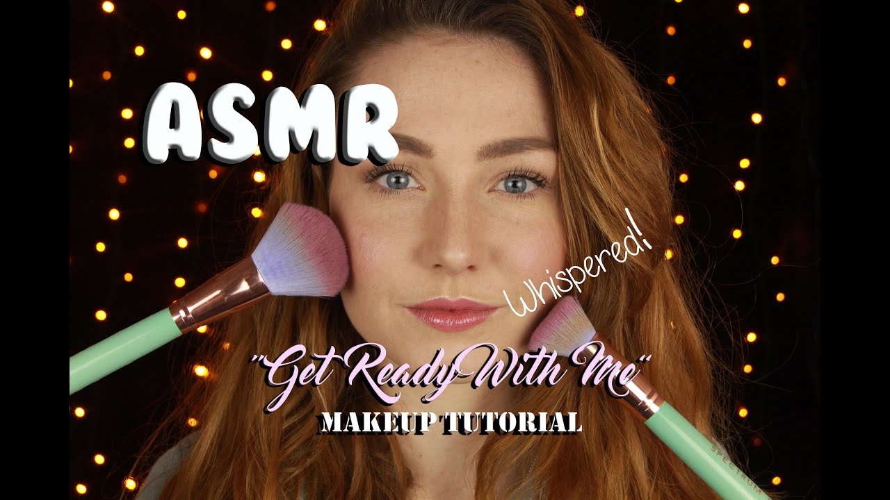 ASMR - Whispered Makeup Tutorial - Get ready with me!