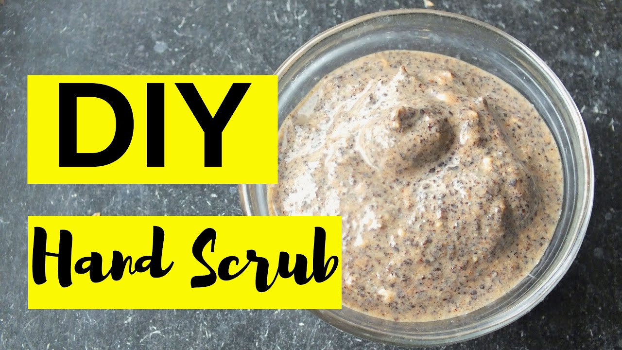 🤲🤝🏿 VEGAN DIY HAND SCRUB FOR SOFT HANDS 💚 3 Plant Based Ingredients 🌿 Cruelty Free Skin Care 😊