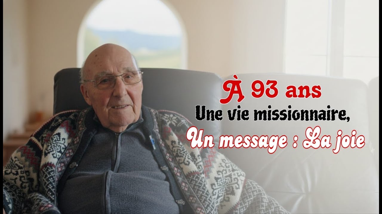 À 93 ans, une vie missionnaire, un message : la joie