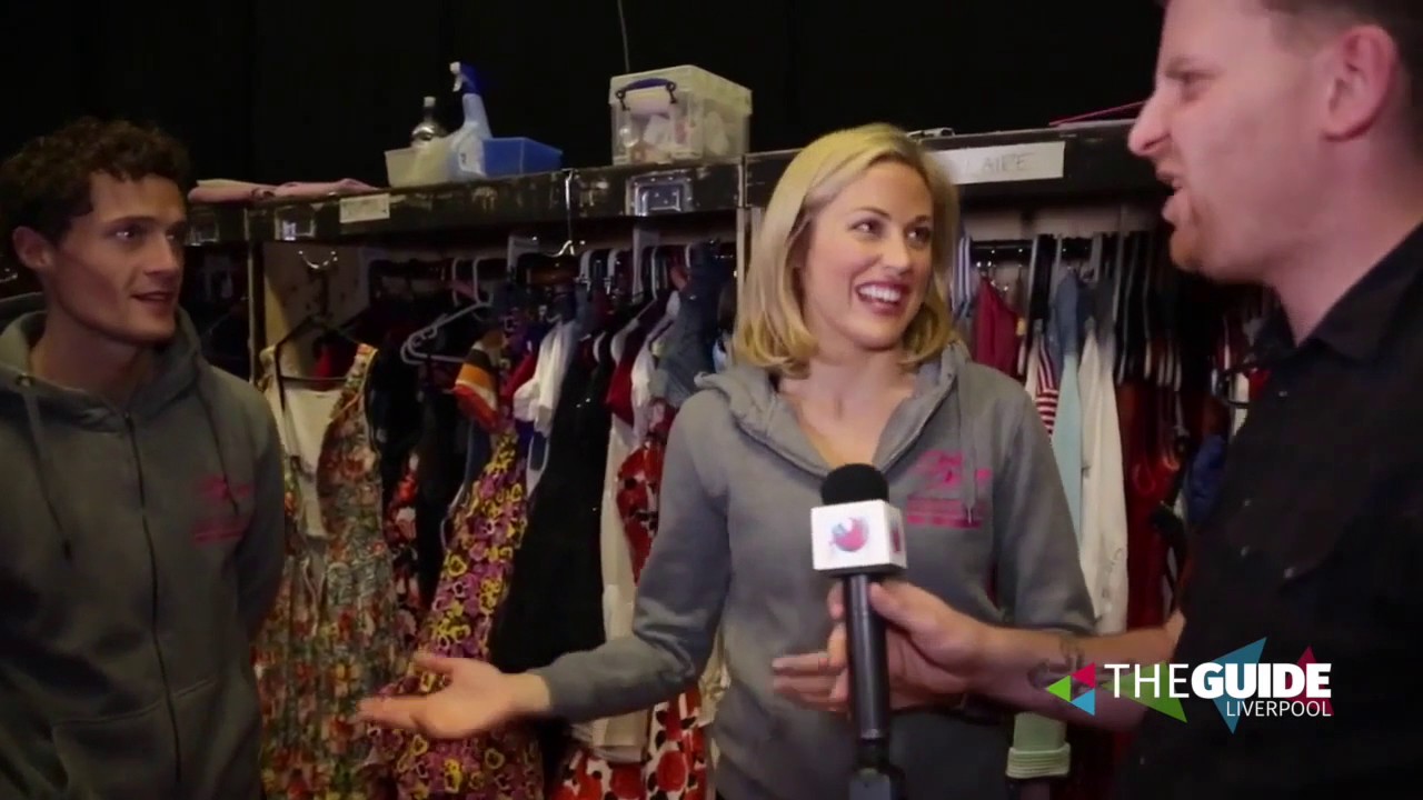 Jay Hynd gets a dance lesson backstage of Dirty Dancing | The Guide Liverpool