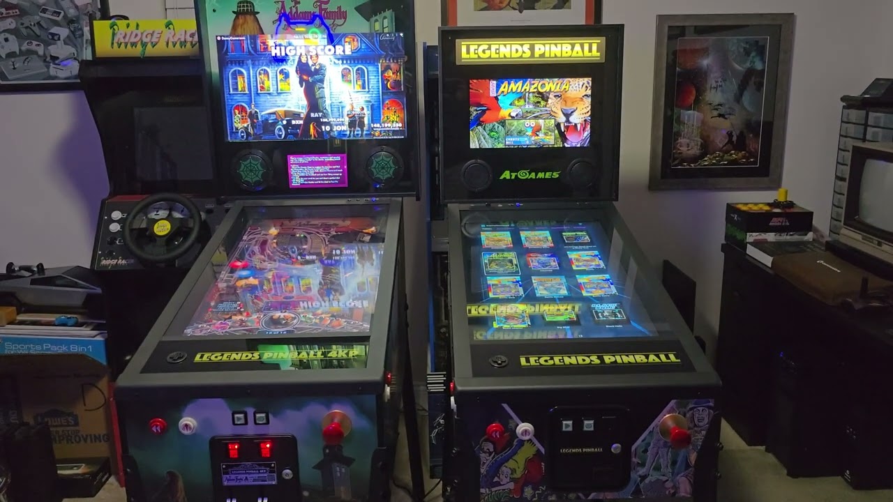 AtGames Legends Pinball 4K and HD side-by-side comparison #2