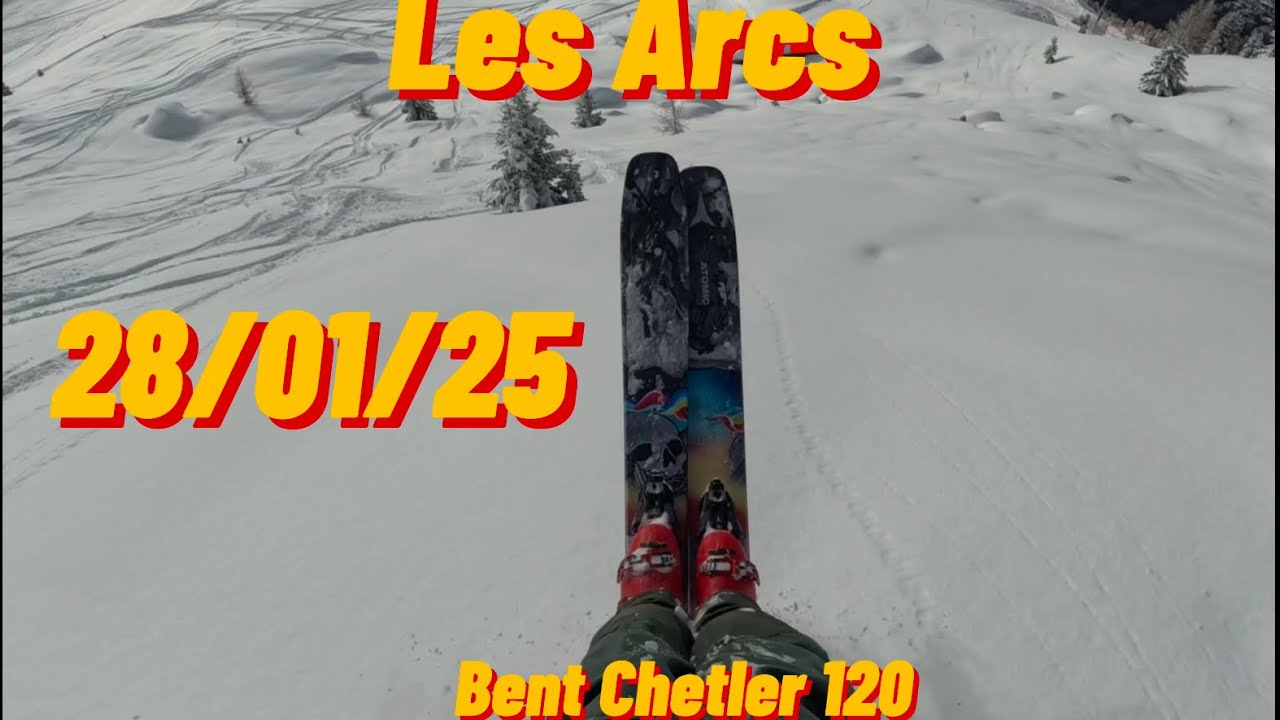 Cruizing in Les Arcs with Bent Chetler 120