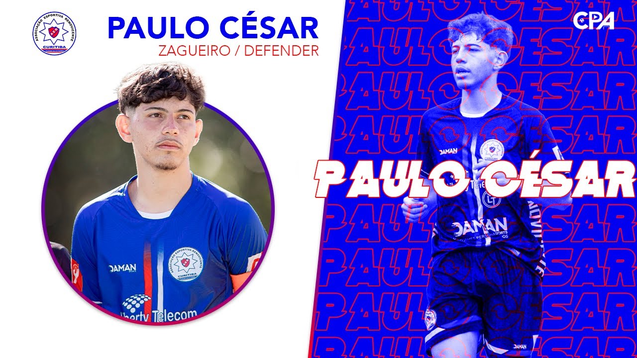 PAULO C&Eacute;SAR - ZAGUEIRO/DEFENDER - RENOVICENTE 2026